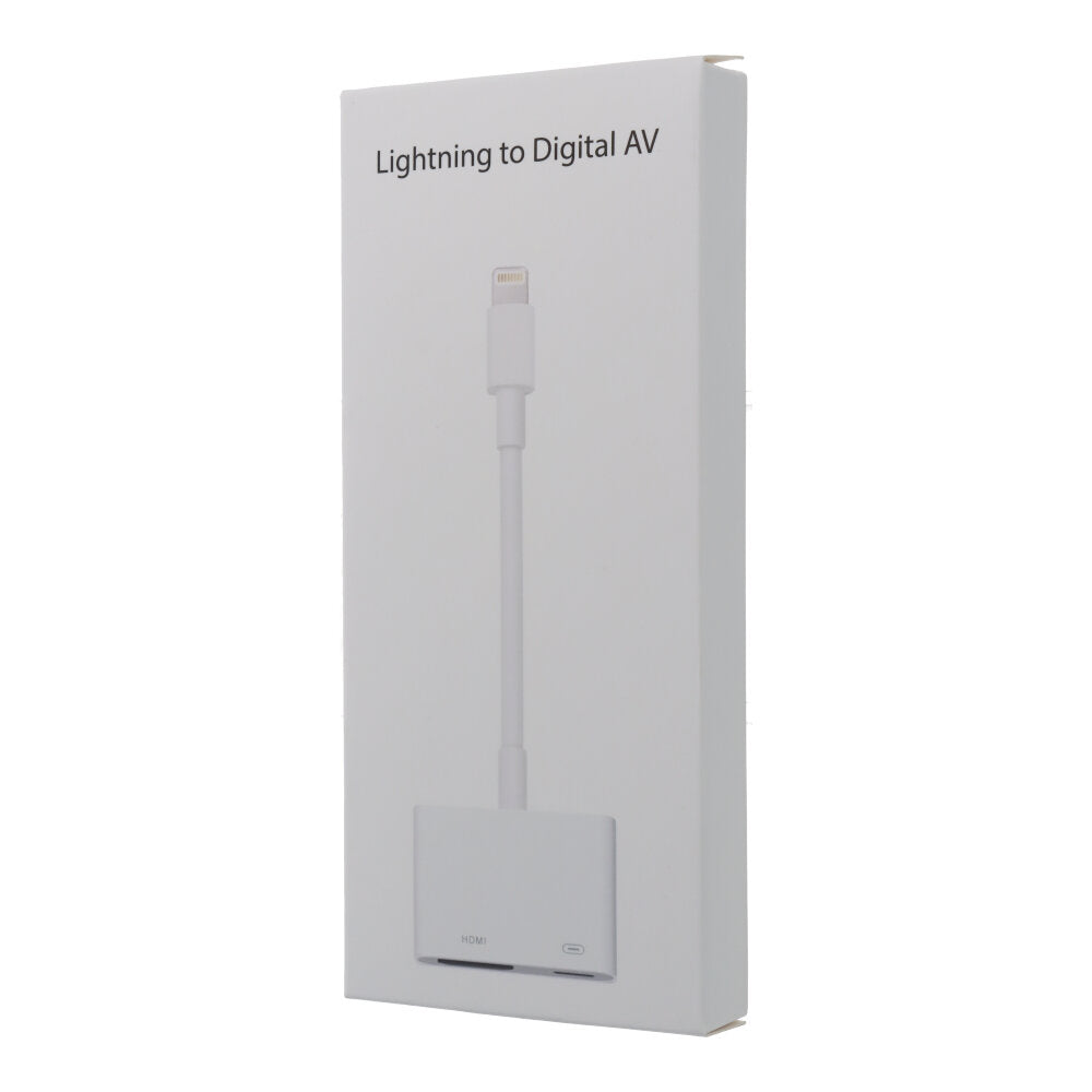 Lightning naar HDMI plus lightning digitale AV adapter met verpakking HQ