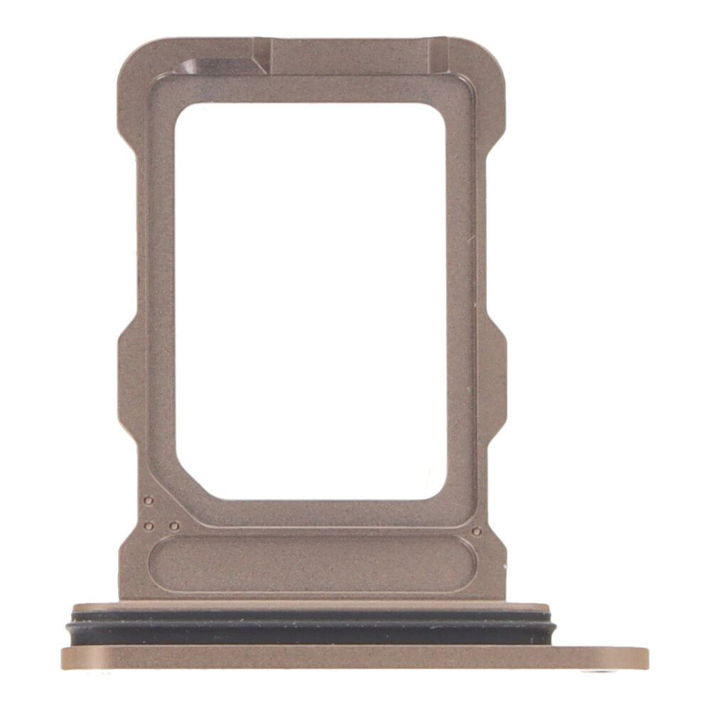 Simkaart houder voor iPhone 16 Pro / 16 Pro Max Single Card Versie Desert Titanium Origineel