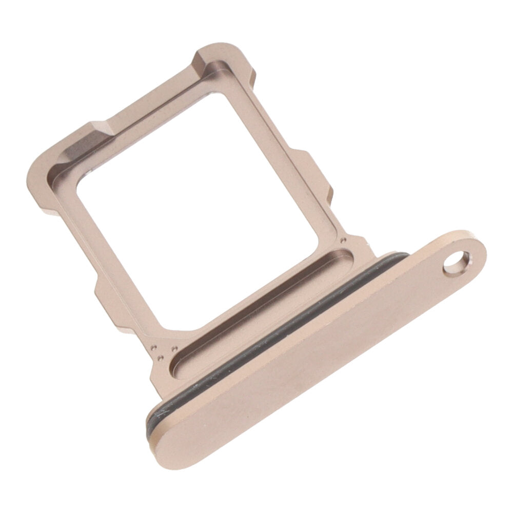 Simkaart houder voor iPhone 16 Pro / 16 Pro Max Single Card Versie Desert Titanium Origineel