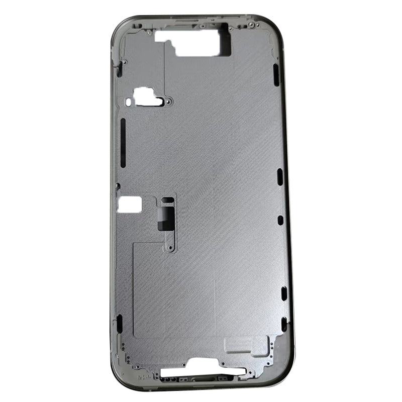 Tussenframe met zij knoppen + simkaart houder voor iPhone 16 Pro Europese versie natuurlijk titanium OEM