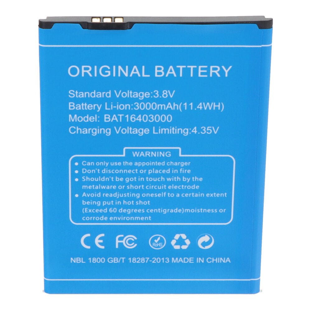 3000mAh batterij voor Doogee X6 OEM