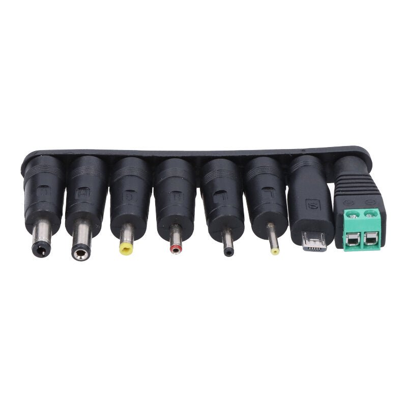 30W 3 - 12V instelbare uitgangsvermogen voeding met 8 selecteerbare adapter tips US adapter