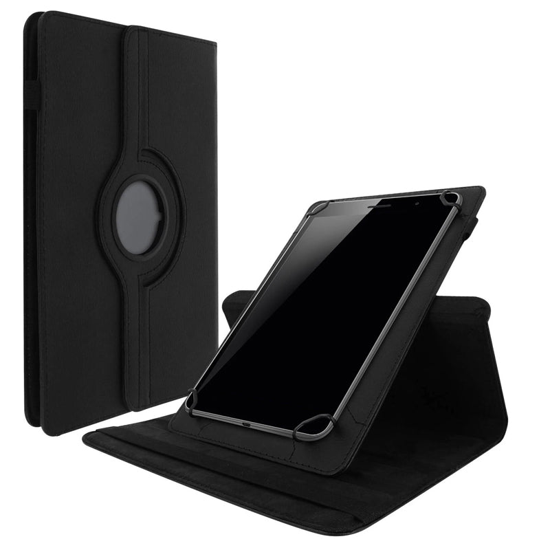 360° draaibare universele flip lederen hoes voor de meeste 7 tot 9 inch tablets