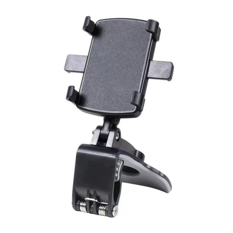360° roteerbare verstelbare auto houder voor 4.0 - 7.0 inch telefoon zwart