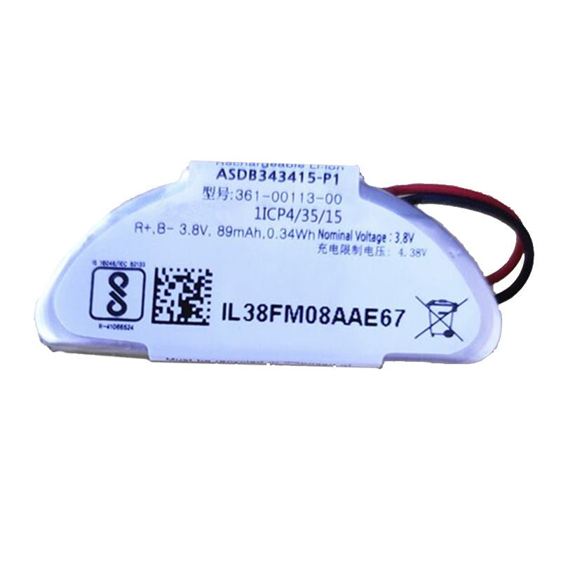 361 - 00113 - 00 200mAh batterij + batterij plaklaag voor Garmin Vivomove HR OEM