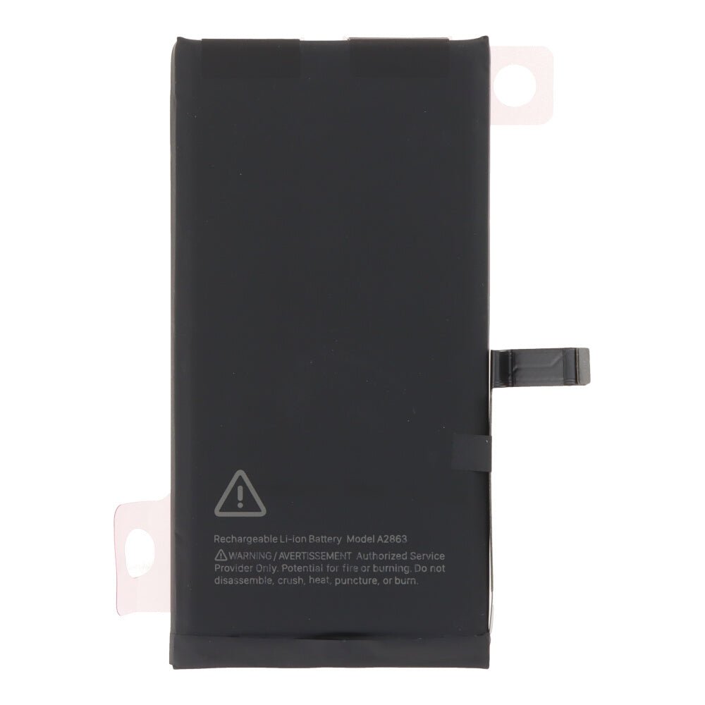 3670mAh batterij + plaklaag voor iPhone 14 hoge capaciteit versie + diagnoseerbaar + 100% batterijgezondheid OEM zonder logo