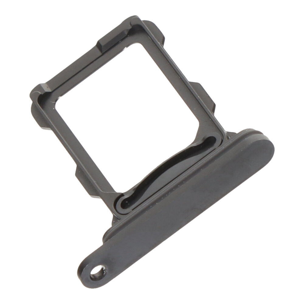 Simkaart houder voor iPhone 16 Pro/16 Pro Max Dual Card versie zwart titanium origineel