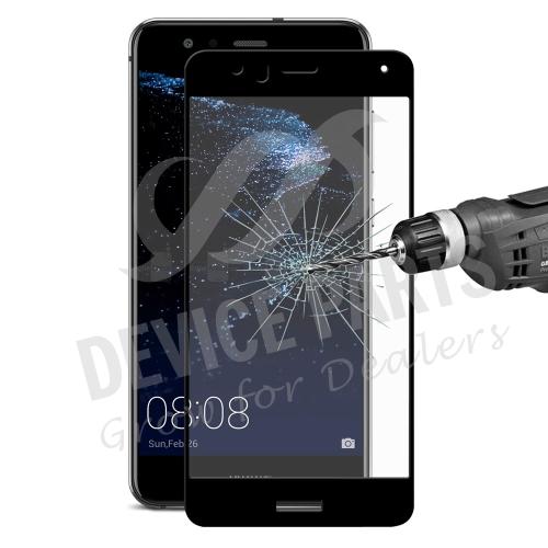 3D volledige scherm tempered glass screenprotector voor Huawei P10 Lite Zwart