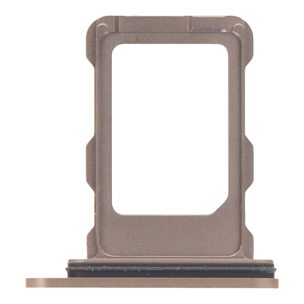 Simkaart houder voor iPhone 16 Pro / 16 Pro Max Single Card Versie Desert Titanium Origineel
