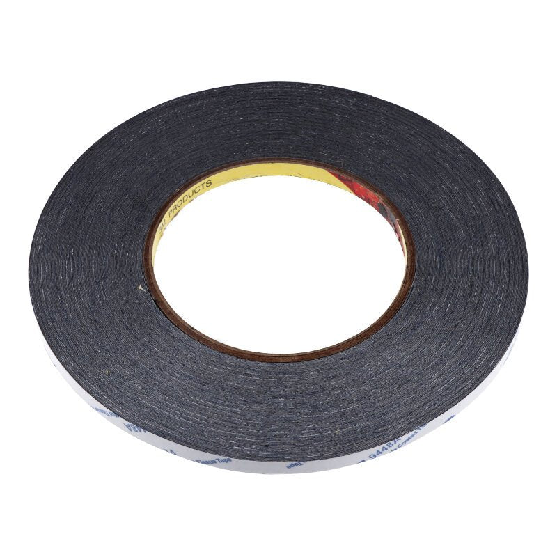 3M universele zwarte duale plaklaag tape 8mm*0.15mm lengte: 50m zwart