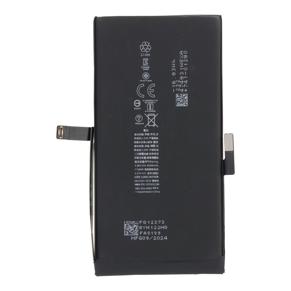 4550mAh Batterij + Plaklaag voor iPhone 14 Plus Geen Pop - Ups Decode Versie OEM zonder Logo