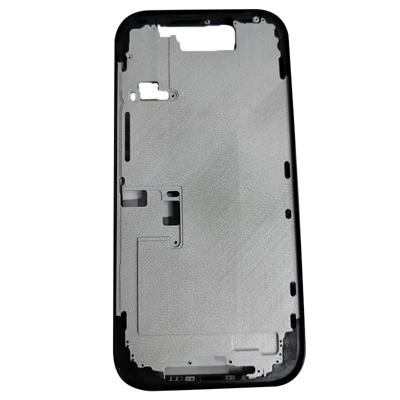 Middenframe met zijbuttons + simkaart houder voor iPhone 16 Pro USA versie zwart titanium OEM