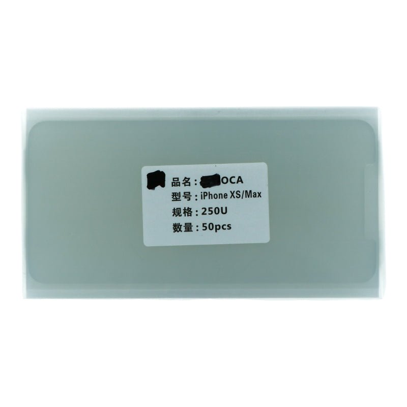 50 stuks 175um OCA plaklaag voor iPhone XS Max/11 Pro Max HQ