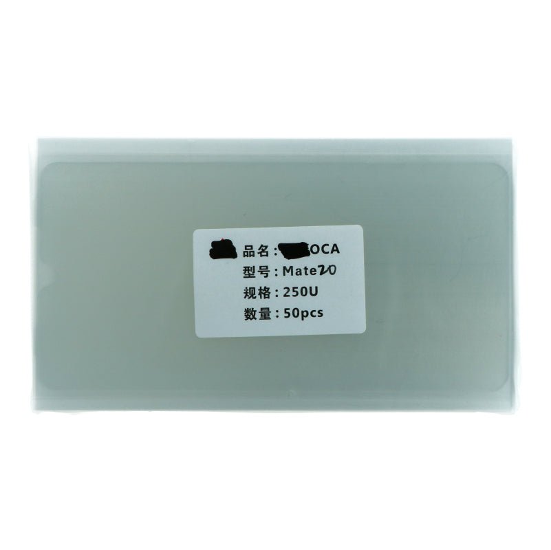 50st OCA plaklaag stickers voor Huawei Mate 20