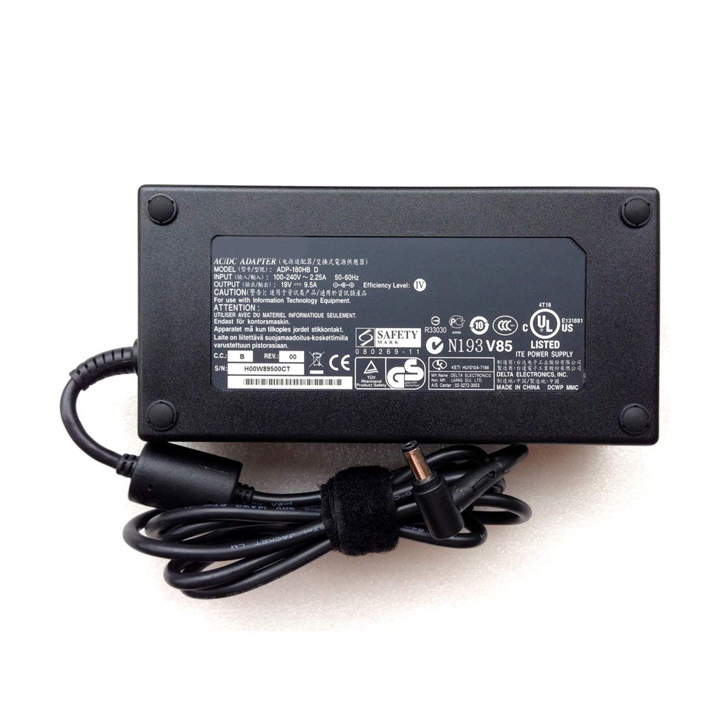 5.5*2.5mm 19V/9.5A/180W Voedingsadapter zonder AC Kabel HQ