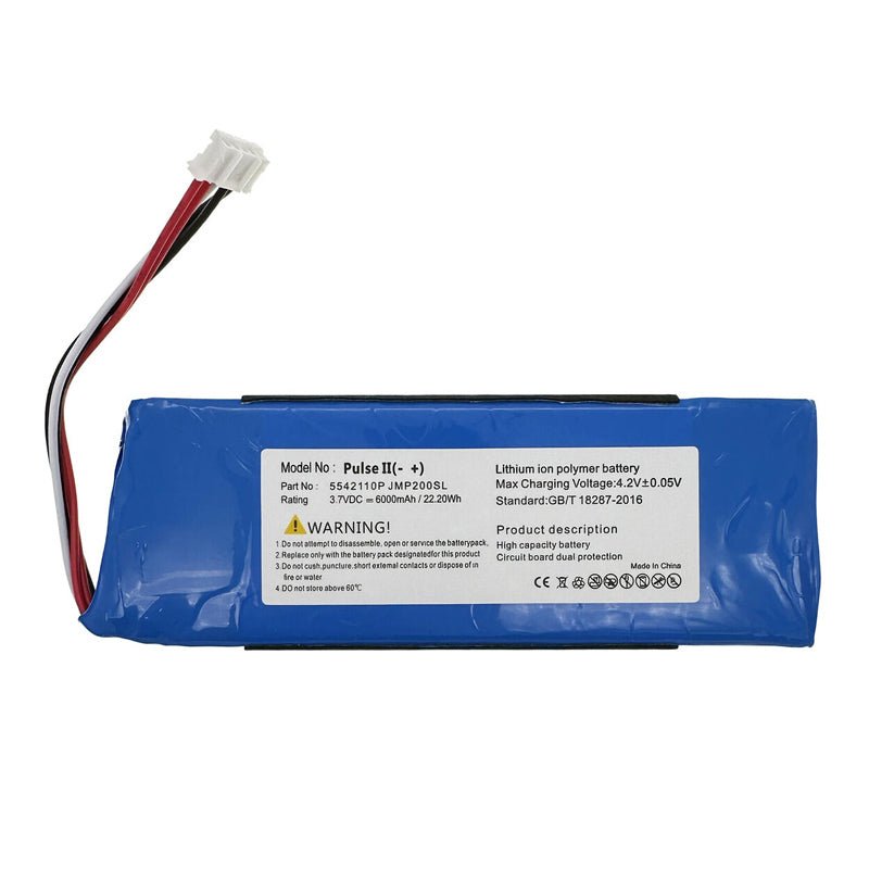 5542110p jmp200sl 6000mah batterij voor JBL Pulse 2 OEM zonder logo
