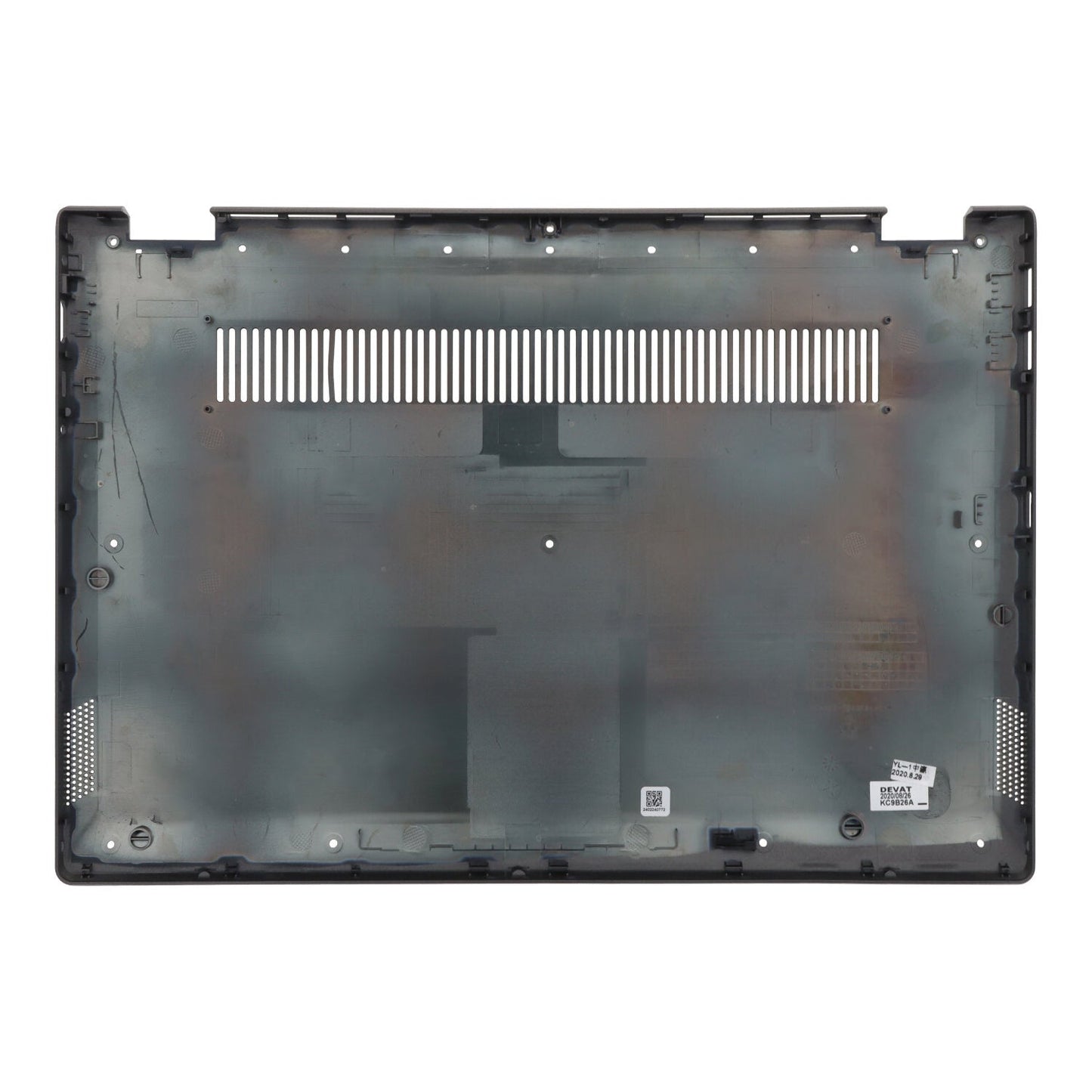 5CB0S17312 onderste behuizing zonder rubberen voetjes voor Lenovo IdeaPad C340 - 14/FLEX - 14IWL/FLEX - 14API grijs origineel