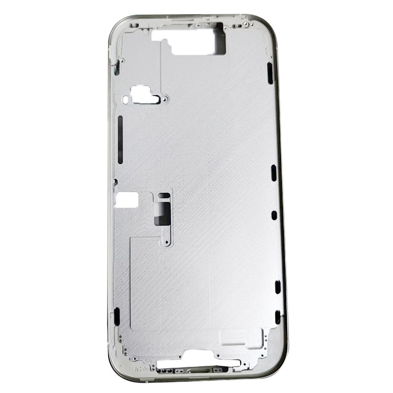 Middenframe met zij knoppen + simkaart houder voor iPhone 16 Pro Europese versie Wit Titanium OEM