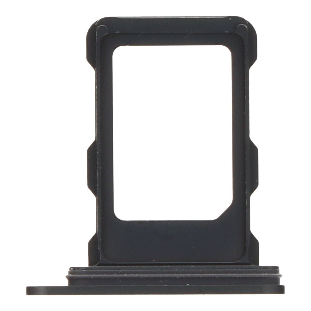 Simkaart houder voor iPhone 16 Pro/16 Pro Max enkele kaartversie zwart titanium origineel