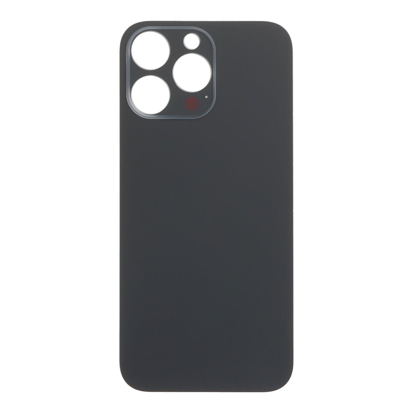 Batterij cover met plaklaag voor iPhone 16 Pro kleine opening Zwart Titanium OEM