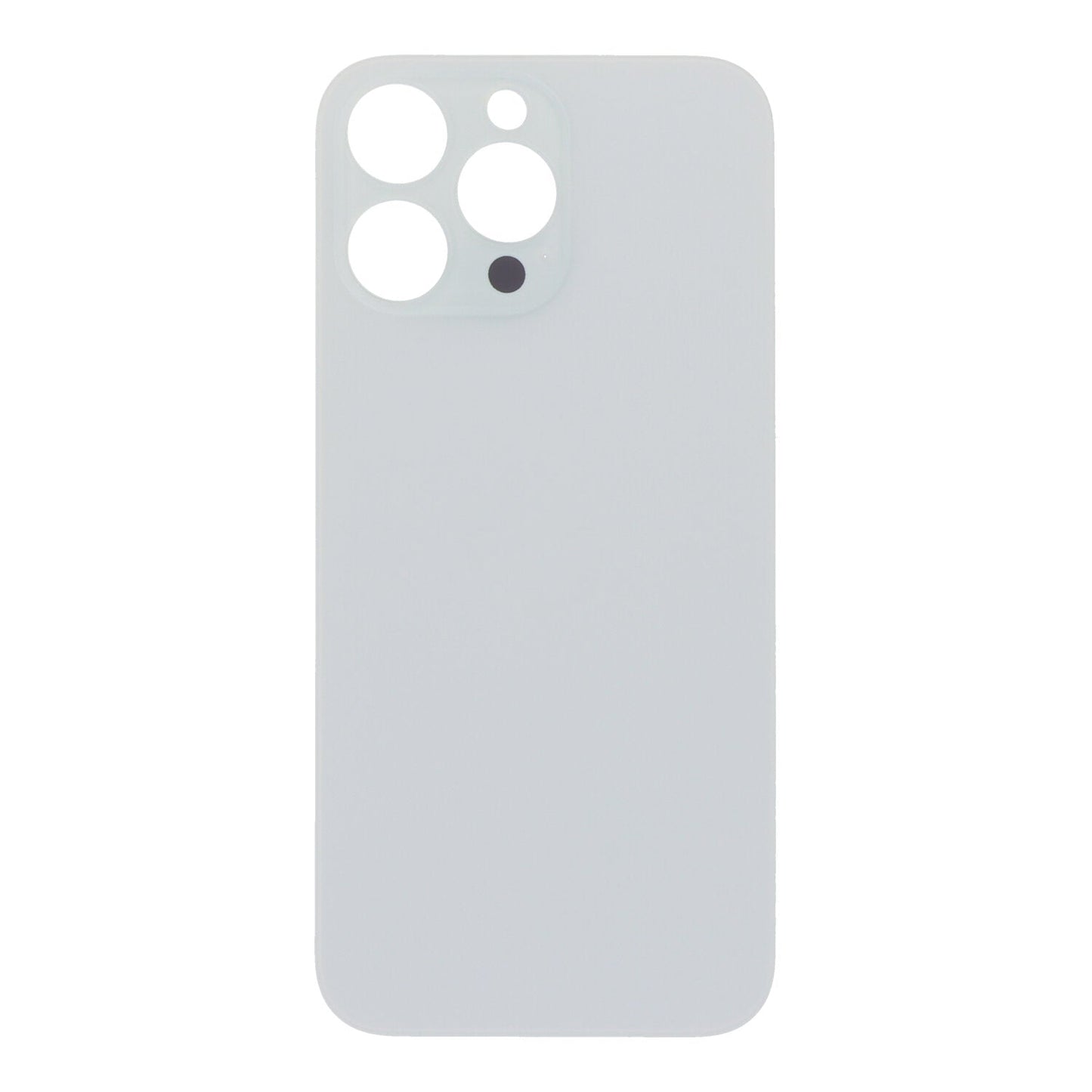 Batterij cover met plaklaag voor iPhone 16 Pro small hole white titanium OEM