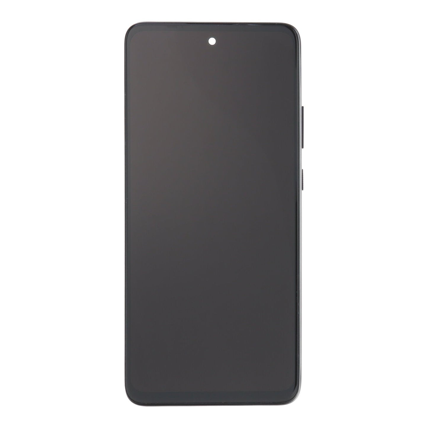 Display met frame voor Motorola Moto G 5G black Origineel
