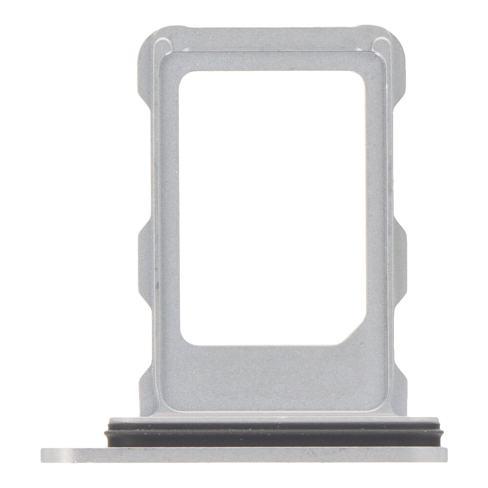 Simkaart houder voor iPhone 16 Pro/16 Pro Max enkelvoudige kaartversie Wit Titanium Origineel