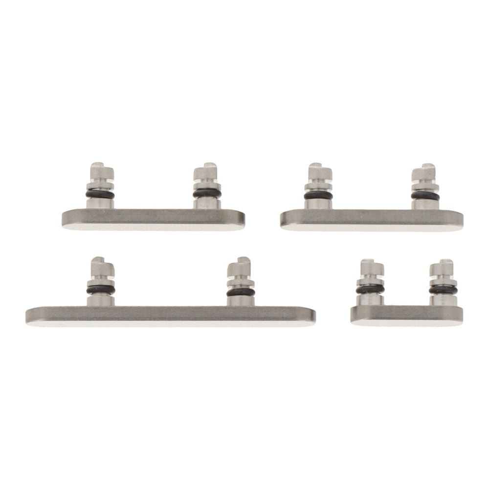 Power volume mute knoppen zijknoppen voor iPhone 16 Pro/16 Pro Max Natural Titanium Origineel 4 stuks in één set