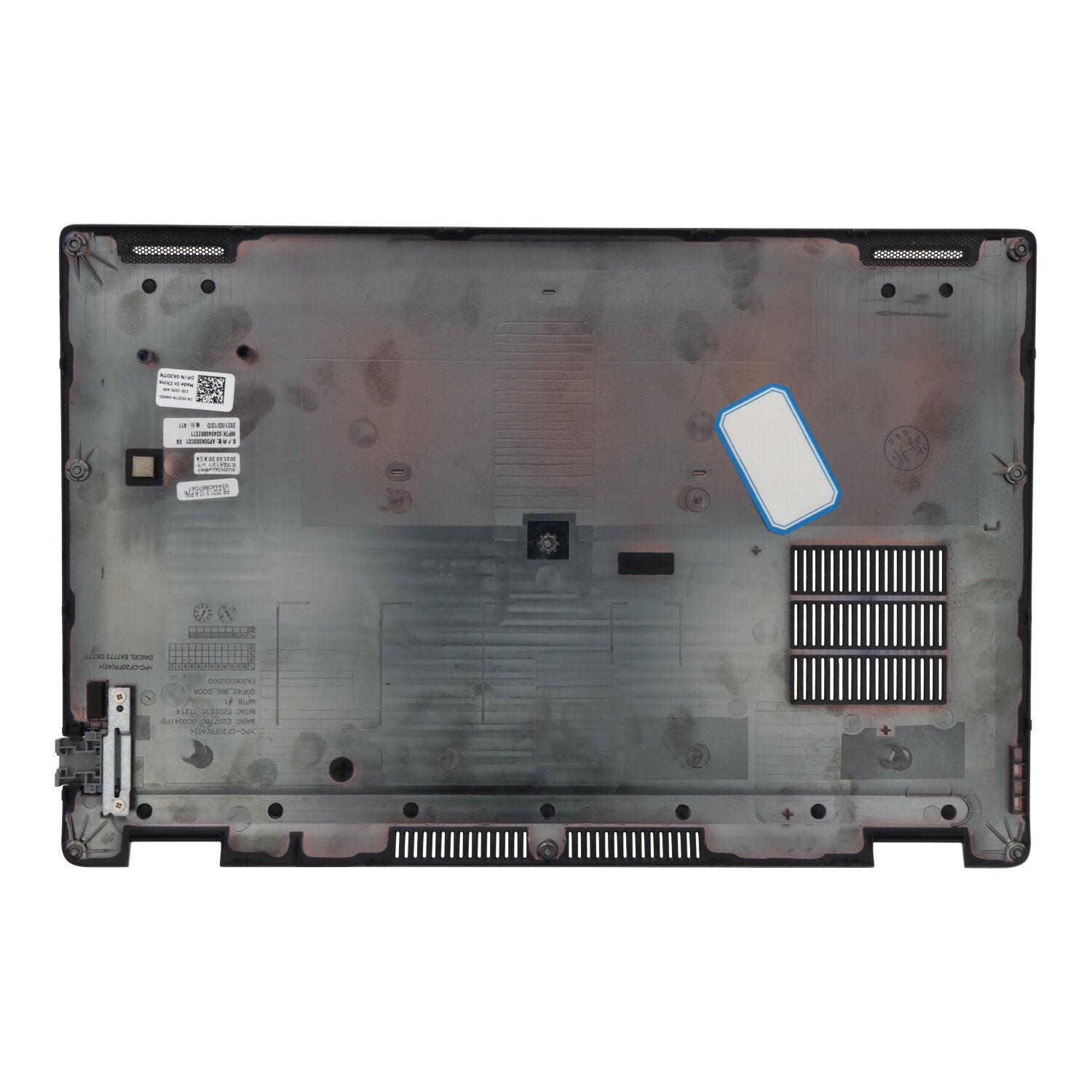 063DTN onderste behuizing voor Dell Latitude 5420/E5420 zilvergrijs origineel