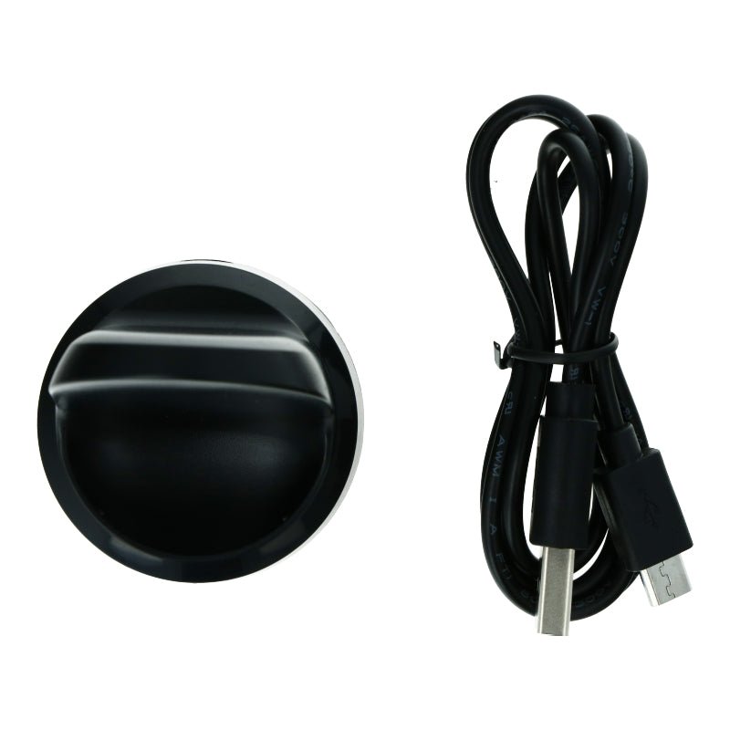 1 m USB oplaadkabel voor Samsung Gear S3 Frontier R760 / Gear S3 Classic R770 zwart met laadstandaard
