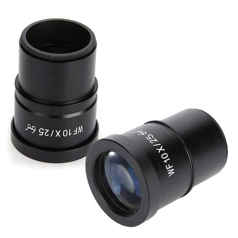 1 paar 10X/25mm microscoop oculair voor zoom stereomicroscoop