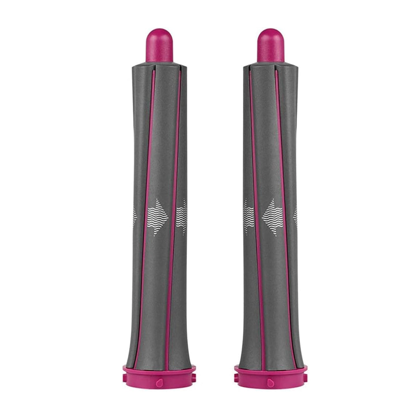 1 paar 30mm lange haarrollers voor Dyson Airwrap styler rose rood HQ