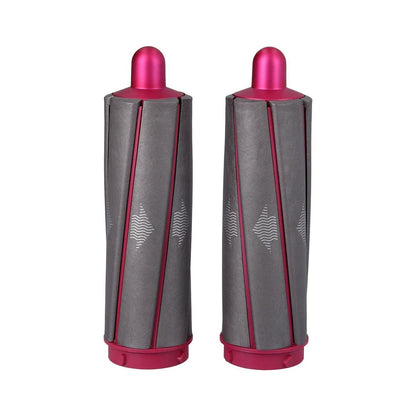 1 paar 40mm korte haarrollers voor Dyson Airwrap Styler Rose Red HQ