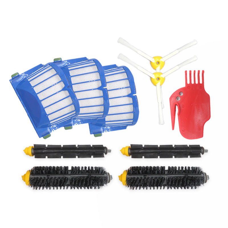 10 in 1 borstel + filter cartridge accessoires set voor iRobot Roomba 600 serie HQ