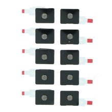 10 stuks batterij cover microfoon anti - stof gaas met bracket voor iPhone 11 wit origineel