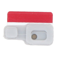 10 stuks batterij cover microfoon anti - stof gaas met bracket voor iPhone 12 Pro Max Origineel
