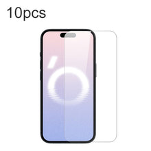 10 stuks Tempered Glass Display voor iPhone 16 Plus Transparant