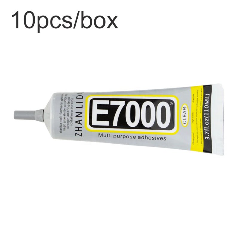 10 stuks Zhanlida E7000 110ml multifunctionele plaklaag voor lcd glazen frames transparant