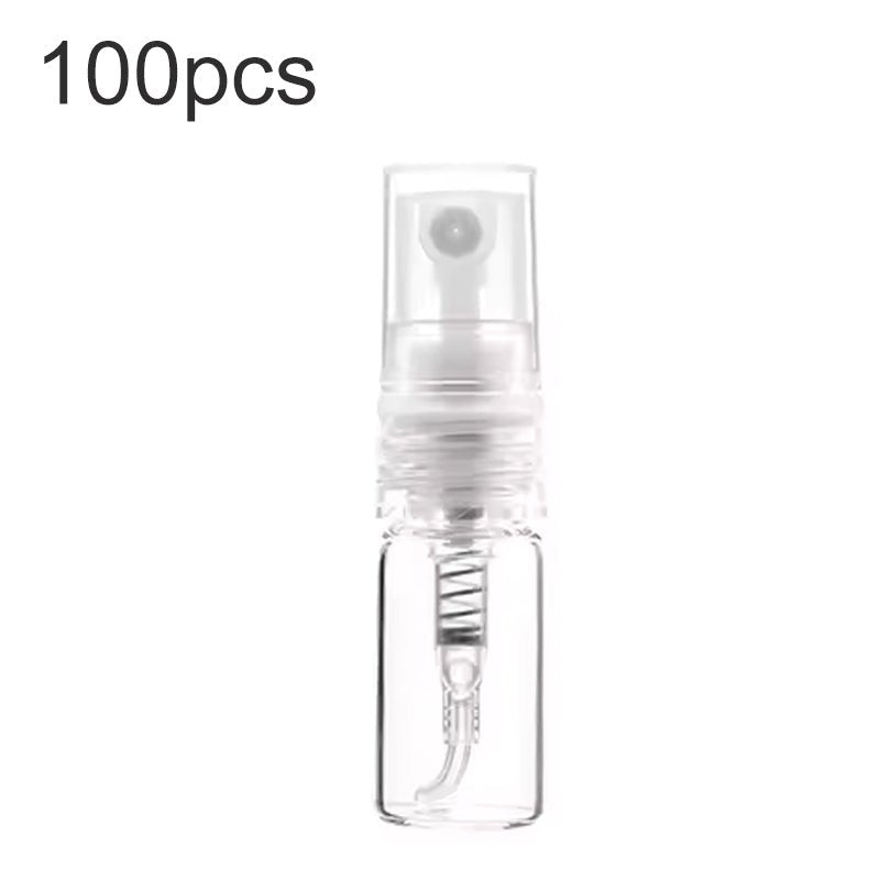 100 stuks 2 ml doorzichtig mini glasverstuiver fles transparant
