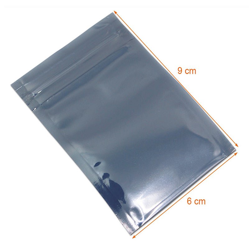 100 Stuks 6*9cm anti statische zak met ritssluiting