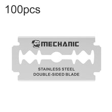 100 stuks Mechanic FR2 roestvrijstalen dubbelzijdige mesjes
