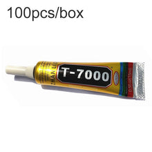 100 stuks Zhanlida 15ml T7000 multi - purpose plaklaag voor LCD glasrand zwart