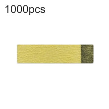 1000 stuks 10x40mm gemakkelijke scheurstickers geel