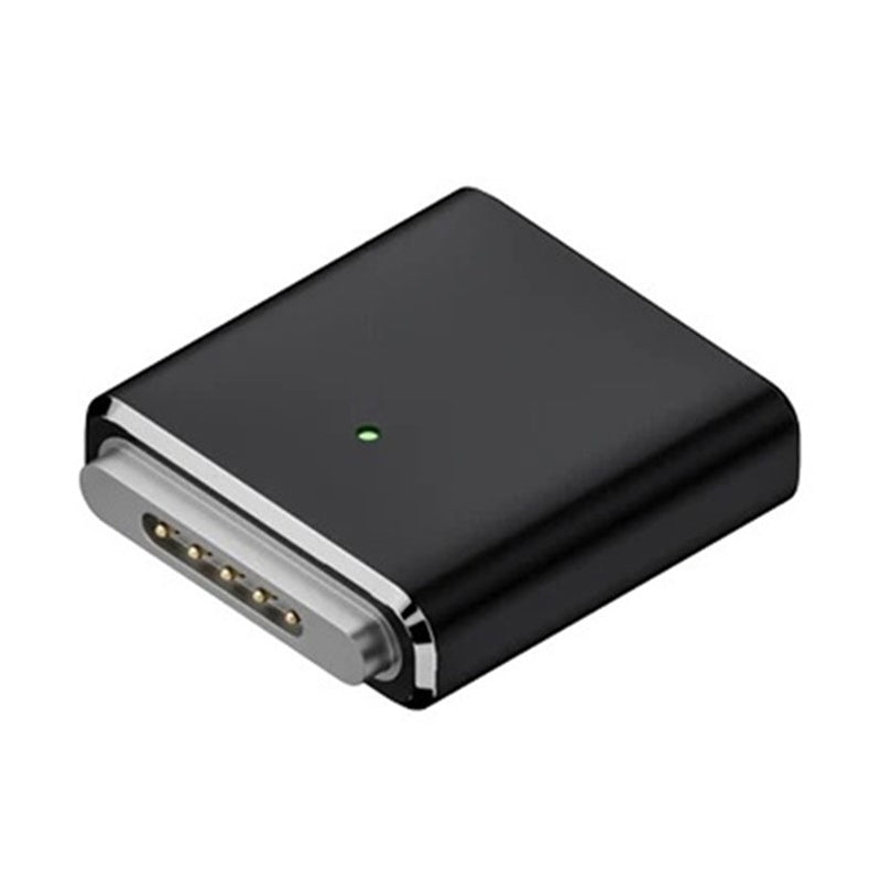 100W USB - C naar Magsafe3 led indicator magnetische snelle oplaadadapter voor MacBook Air/Pro zwart