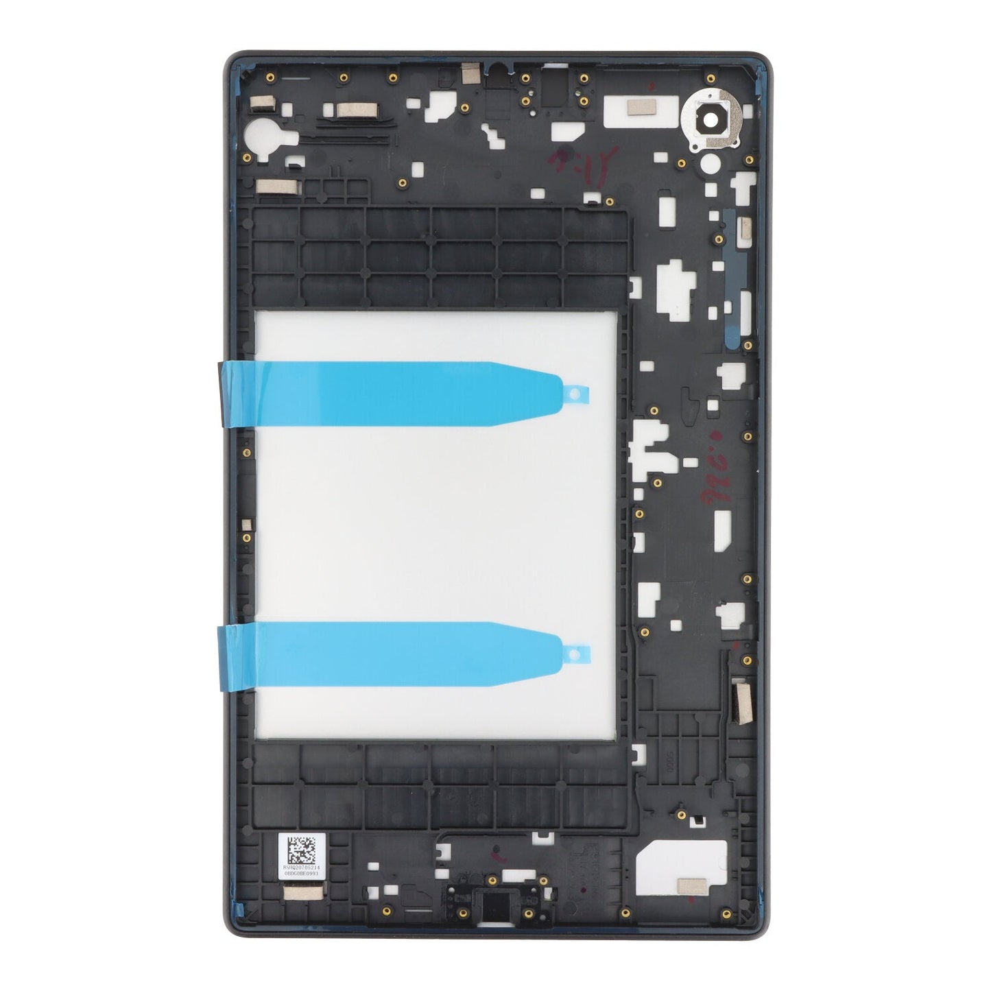 10,1 inch batterij cover met zij knoppen voor Lenovo Tab M10 HD Gen 2 TB - X306 zilver origineel 90% nieuw