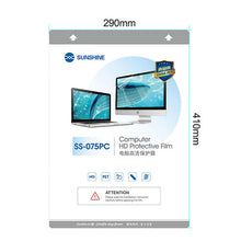 10st/doos SUNSHINE SS - 075PC 16 inch anti - vingerafdruk hd flexibele hydrogel beschermfolie voor computer