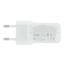 10W USB oplader zonder logo voor iPad wit EU stekker