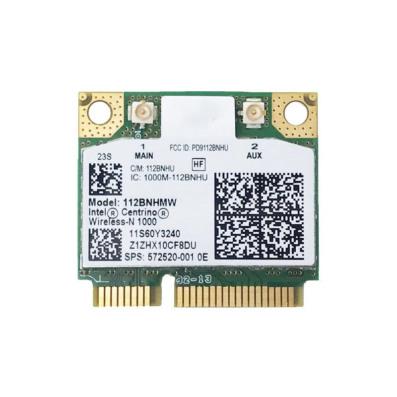 112BNHMW Intel Centrino Half Mini PCI - e WiFi Link 1000 Draadloze Kaart voor Lenovo/HP Origineel