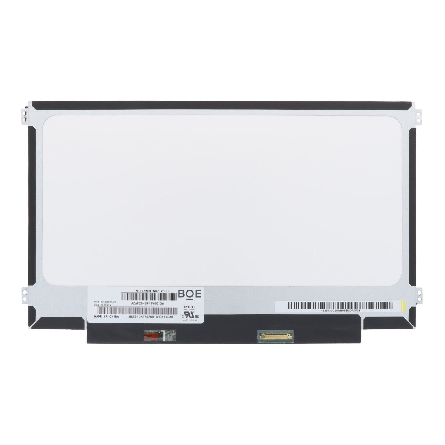 11.6 inch NT116WHM - N42 lcd display niet - touch mat 1366*768 origineel eDP 30Pin