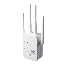 1200Mbps 2.4GHz + 5Ghz Dual Band Netwerk Draadloze WiFi Signaal Booster Repeater Wit EU Plug